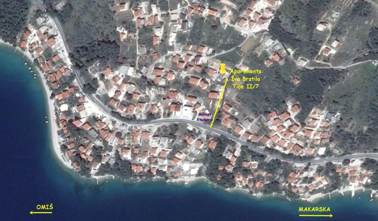 Apartments Iva Brstilo Omis Exterior photo